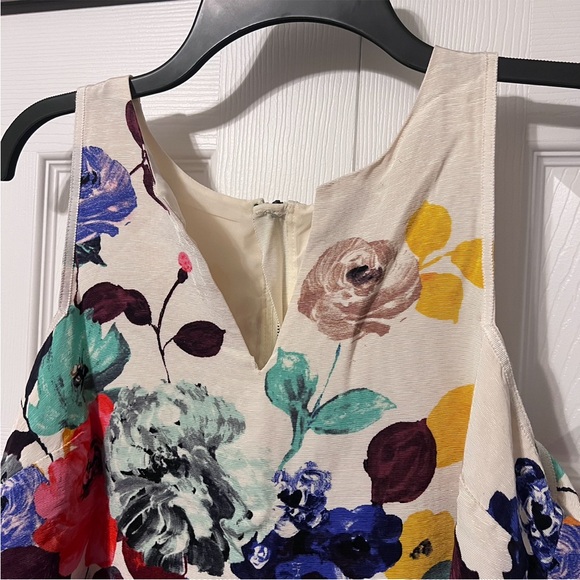 Anthropologie HD in Paris Elsie Tank Watercolor Size 8 - Picture 4 of 13